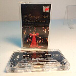 A Carnegie Hall Christmas Concert (cassette tape, 1992) tested and works